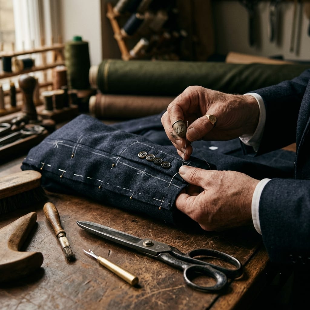 Sleeve shortening detail